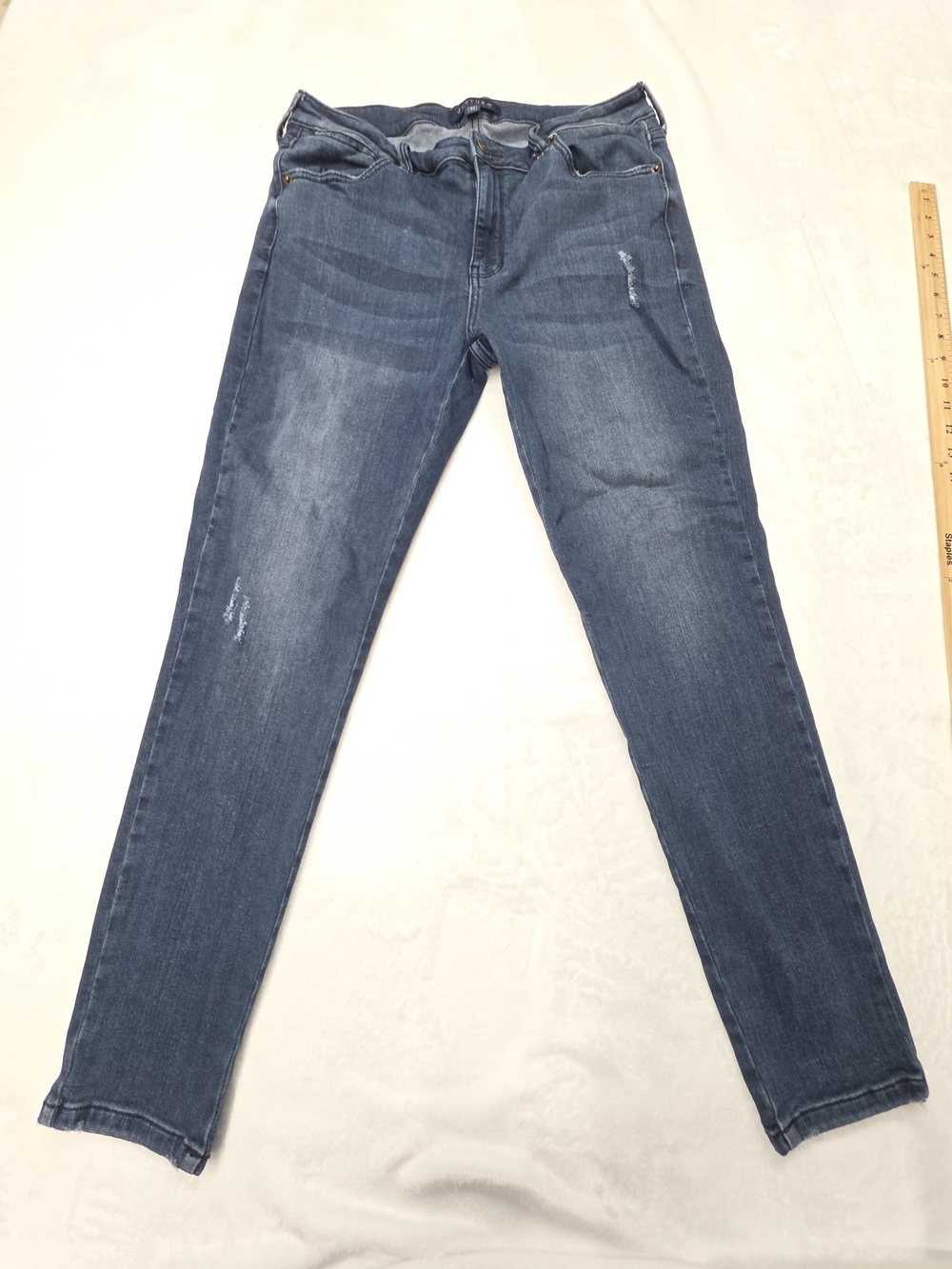 Womens JUST USA Blue Washed Jeans